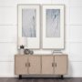 14867 - Bird Song I by Mercana Studio a Hand Embellished Textured Framed Art Print Matted under Glass