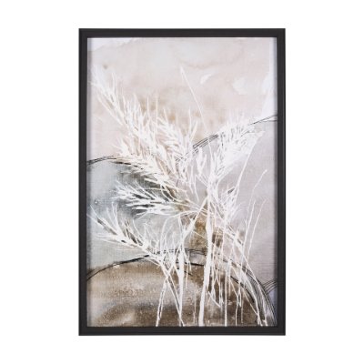 15249 - Blowing Grass I by Mercana Studio a Hand Embellished Textured Framed Art Print