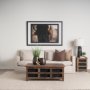 68646 - Vega II (Large) 7L x 7W Natural Wood Jack Object