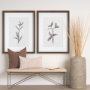13492 - Olive Branch II by Gabrielle a Framed Art Print Matted under Glass