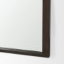 70621 - Celeste Dark Brown Wood Arched Floor Mirror