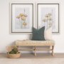 70224 - Ayanna Set of 2 Deep Nesting Seagrass Baskets w/ Handles