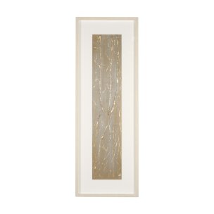 Taupe Expression by Studio M a handmade Original Framed 3D Textured Artwork under Glass