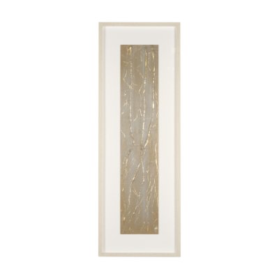 15221 - Taupe Expression by Studio M a handmade Original Framed 3D Textured Artwork under Glass