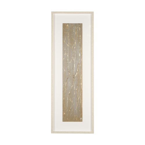 15221 - Taupe Expression by Studio M a handmade Original Framed 3D Textured Artwork under Glass