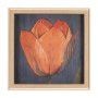 15242 - Flower Portrait II (TULIP) by Mercana Studio a Hand Embellished Textured Framed Art Print