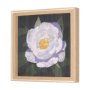 15244 - Flower Portrait V (PEONY) by Mercana Studio a Hand Embellished Textured Framed Art Print