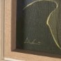 15245 - Flower Portrait VIII (CALLA LILY) by Mercana Studio a Hand Embellished Textured Framed Art Print