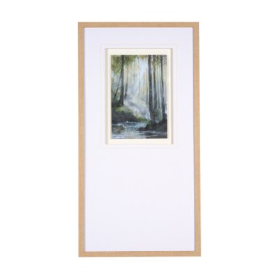 15252 - Spring Light II by Mercana Studio a Hand Embelished Textured Framed Art Print Matted under Glass