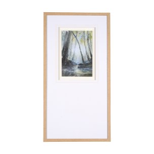 Spring Light III by Mercana Studio a Hand Embelished Textured Framed Art Print Matted under Glass