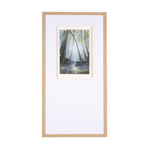 15253 - Spring Light III by Mercana Studio a Hand Embelished Textured Framed Art Print Matted under Glass