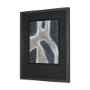 15257 - Contrasting Paths II by Studio M a handmade Original Framed 3D Textured Artwork under Glass