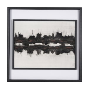 Sound Bite I by Studio M a handmade Original Framed Artwork under Glass