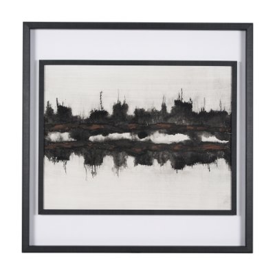15258 - Sound Bite I by Studio M a handmade Original Framed Artwork under Glass