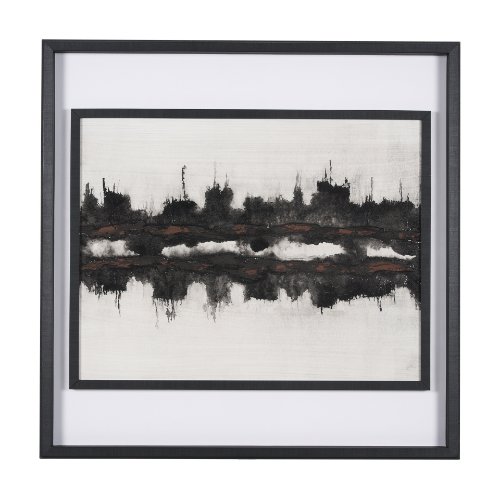15258 - Sound Bite I by Studio M a handmade Original Framed Artwork under Glass