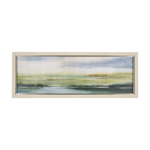 15262 - Spring Horizon I by Mercana Studio a Hand Embellished Textured Framed Art Print