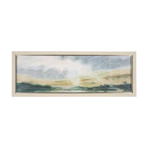 15263 - Spring Horizon II by Mercana Studio a Hand Embellished Textured Framed Art Print