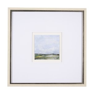 Springs Coming II by Mercana Studio a Hand Embellished Textured Framed Art Print Matted under Glass
