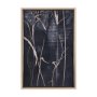 15266 - Herbes Hautes Indigo I by Mercana Studio a Hand Embellished Textured Framed Art Print