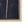 15266 - Herbes Hautes Indigo I by Mercana Studio a Hand Embellished Textured Framed Art Print
