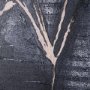 15266 - Herbes Hautes Indigo I by Mercana Studio a Hand Embellished Textured Framed Art Print