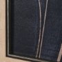 15267 - Herbes Hautes Indigo II by Mercana Studio a Hand Embellished Textured Framed Art Print
