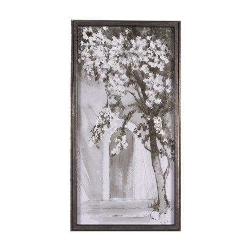 15268 - Blossoming Tree I by Mercana Studio a Hand Embellished Textured Framed Art Print