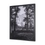15270 - Yosemite Falls  by Carleton E Watkins a Hand Embellished Textured Framed Photo Art Print