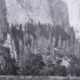 15271 - Cathedral Rock by Carleton E Watkins a Hand Embellished Textured Framed Photo Art Print