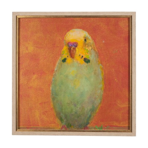 15273 - Bright Birds II by Roy Woodland a Hand Embellished Textured Framed Art Print
