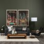 70794 - Ricciardo 82.5W Black Leather Wrapped Three Seater Sofa
