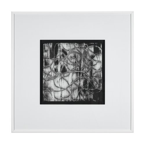 15086 - Continuous Strand II by Studio M a handmade Original Framed Artwork under Glass