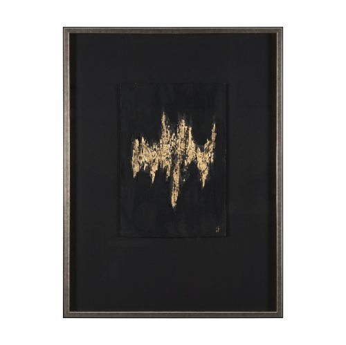 15087 - Struck by Studio M a handmade Original Framed 3D Textured Artwork under Glass