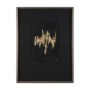 15087 - Struck by Studio M a handmade Original Framed 3D Textured Artwork under Glass