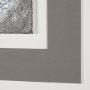 15090 - White Moon by Studio M a handmade Original Framed Artwork under Glass