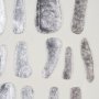 15098 - Silver Pebbles by Studio M a handmade Original Framed Artwork under Glass
