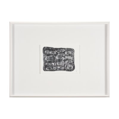 15099 - Pebble Patch by Studio M a handmade Original Framed Artwork under Glass