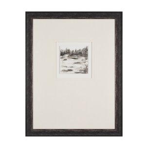 Meadow View by Studio M a handmade Original Framed Artwork under Glass