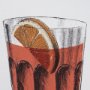 15306 - Vintage Cocktails-Old Fashion by Gwen Aspell Hand Embellished Framed Art Print Matted under Glass