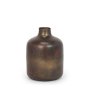 70553 - Daya Medium Antiqued Gold Metal Vase