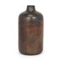 70555 - Daya Tall Antiqued Gold Metal Vase