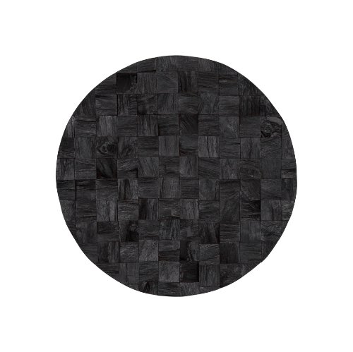 70612 - Into the Abyss I Dark Brown Wood 24" Wall Decor
