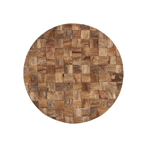 70613 - Into the Abyss II Light Brown Wood 24" Wall Decor