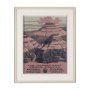 15279 - Grand Canyon National Park by The Vinatage Collection a Framed Art Print Matted under Glass