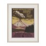 15280 - Lassen Volcanic National Park by The Vinatage Collection a Framed Art Print Matted under Glass