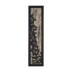 Etched Silouette I by Mercana Studio a Hand Embellished Textured Framed Art Print