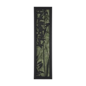 Etched Silouette V by Mercana Studio a Hand Embellished Textured Framed Art Print