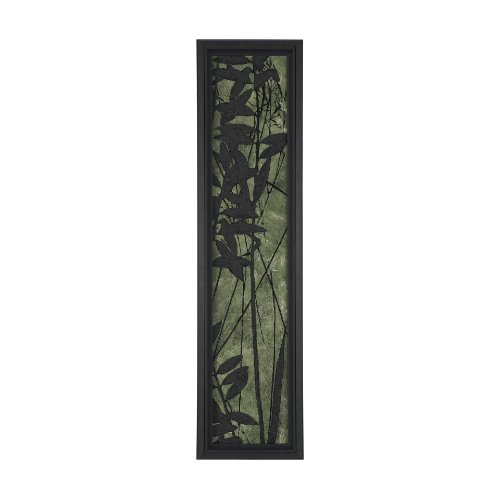 15289 - Etched Silouette V by Mercana Studio a Hand Embellished Textured Framed Art Print