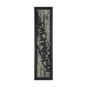 Etched Silouette VI by Mercana Studio a Hand Embellished Textured Framed Art Print