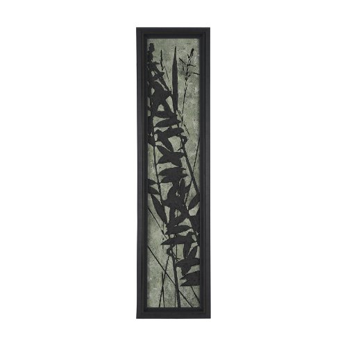 15290 - Etched Silouette VI by Mercana Studio a Hand Embellished Textured Framed Art Print
